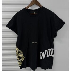 Darc Sport Wolves Club Black T-Shirt Limited 222/1000 Wolf Graphic Large